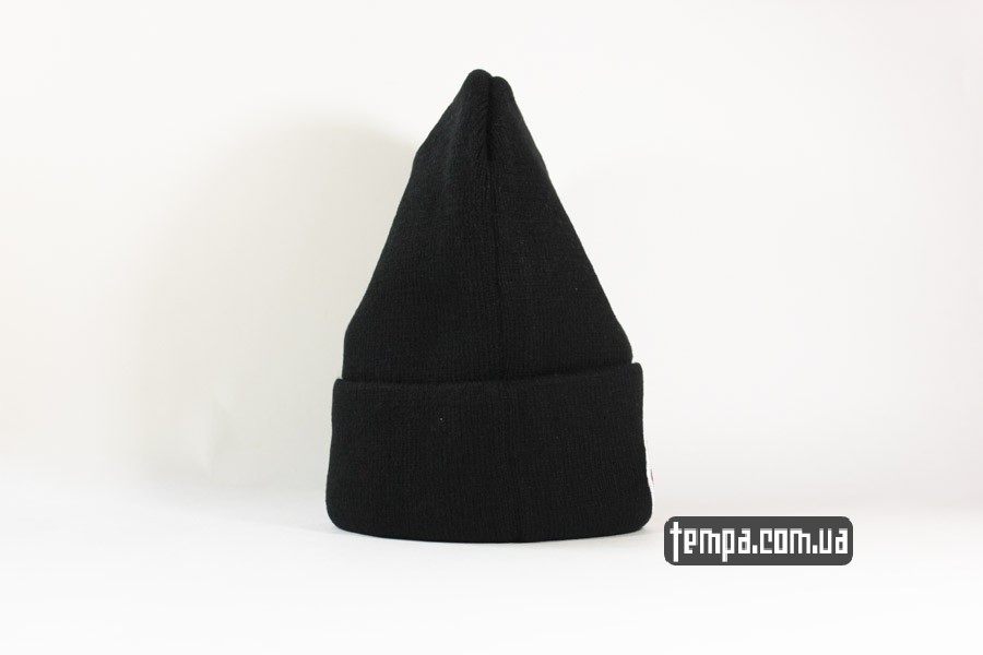венс вэнкс скейт шапка бини beanie VANS OFF THE WALL черная украина